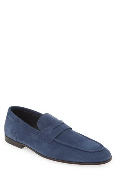 To Boot New York Selleck Loafer In Suede Navy