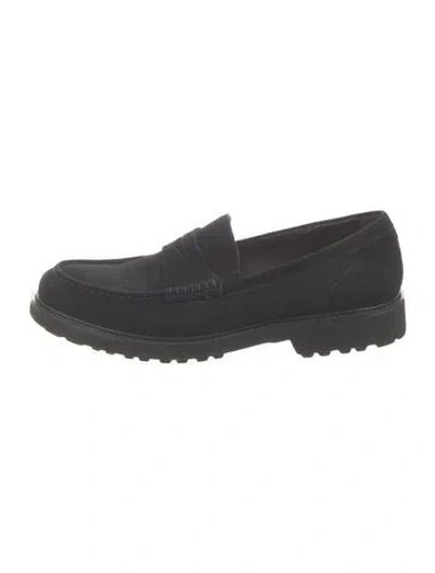 Pre-owned To Boot New York Suede Loafers In Black