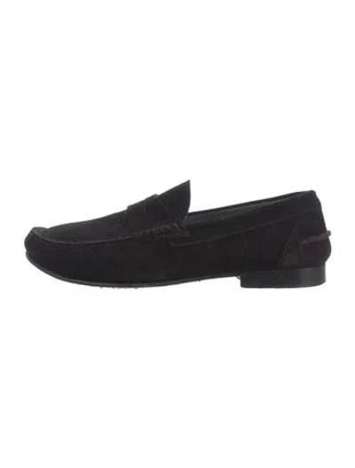 Pre-owned To Boot New York Suede Loafers In Blue