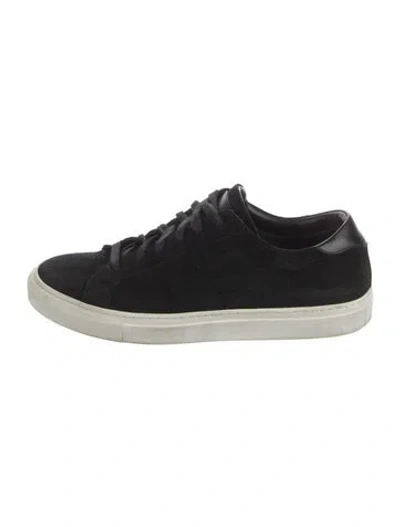 Pre-owned To Boot New York Suede Sneakers In Black