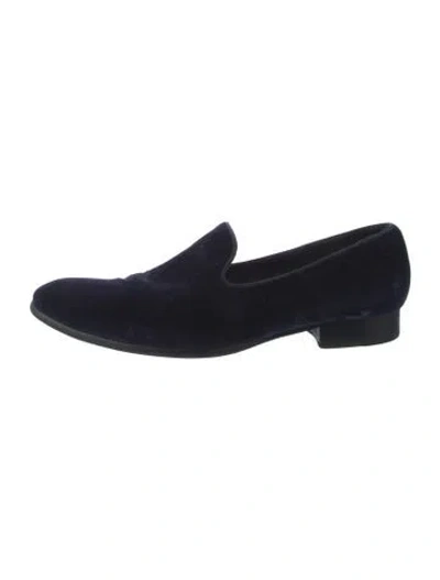 Pre-owned To Boot New York Velvet Loafers In Multi
