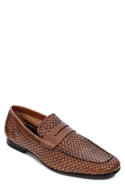 To Boot New York Zenith Penny Loafer In Cognac