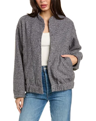 To My Lovers Boucle Jacket In Grey