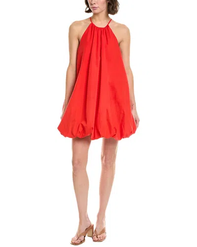 TO MY LOVERS BUBBLE HEM MINI DRESS