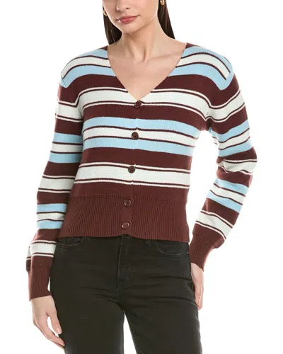 To My Lovers Cardigan In Burgundy
