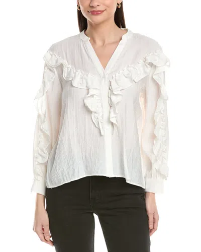 To My Lovers Crinkle Blouse In Neutral