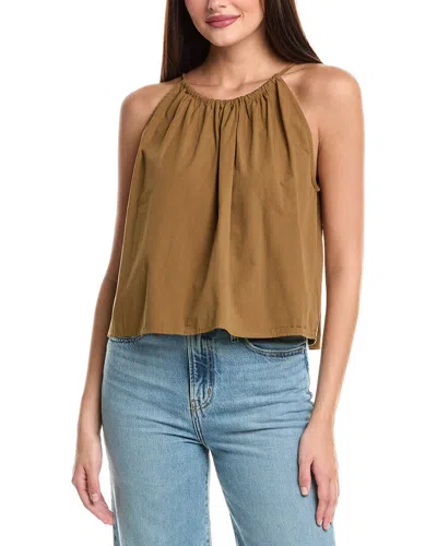 To My Lovers Halter Top In Brown