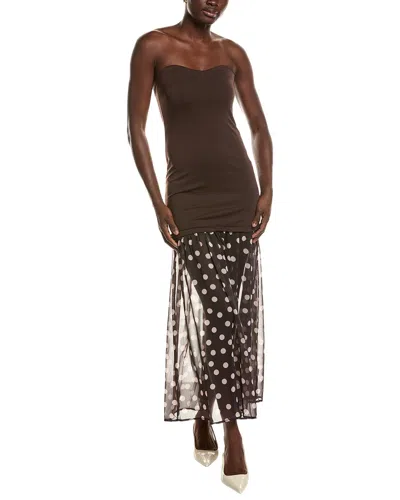To My Lovers Maxi Dress In Brown