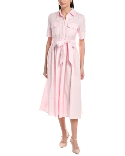 To My Lovers Maxi Shirt Dress In Pink