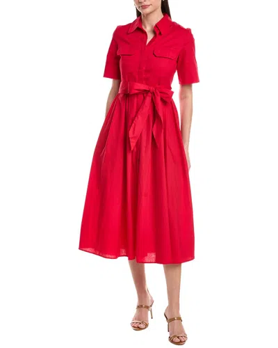 To My Lovers Maxi Shirt Dress In Multi