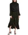 To My Lovers Midi Dress In Black