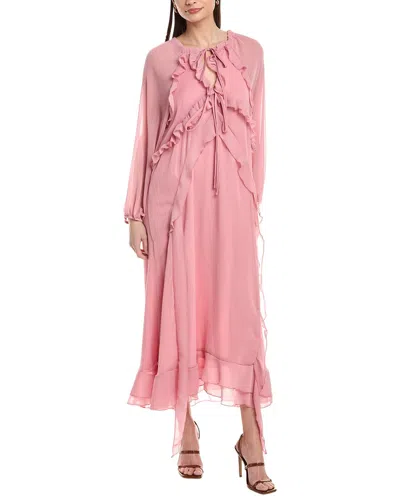 To My Lovers Midi Dress In Pink