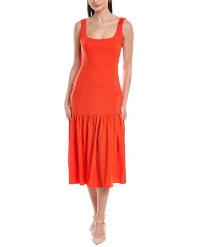 To My Lovers Midi Dress In Red