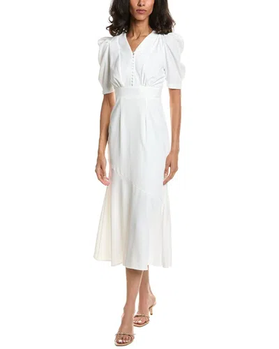 To My Lovers Midi Dress In White
