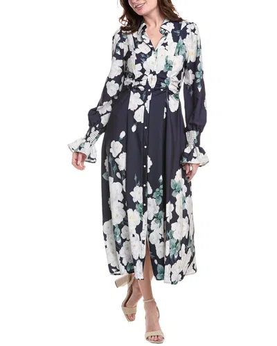 To My Lovers Midi Shirtdress In Black
