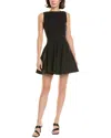 To My Lovers Bubble Mini Dress In Black