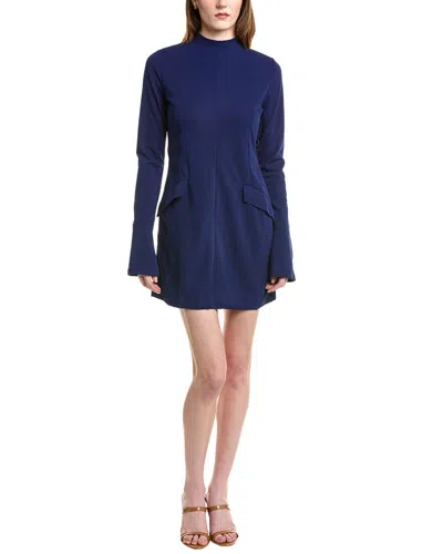 To My Lovers Mini Dress In Blue