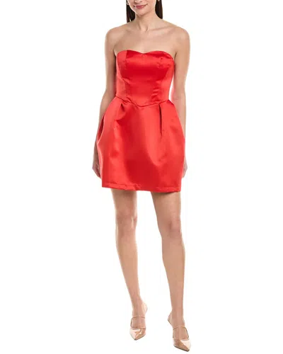 To My Lovers Mini Dress In Red