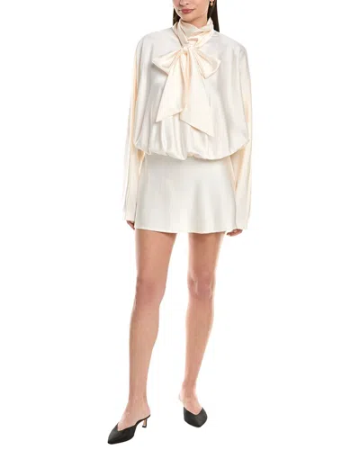 To My Lovers Mini Dress In White