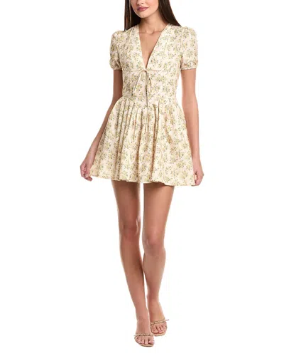 To My Lovers Mini Dress In Neutral