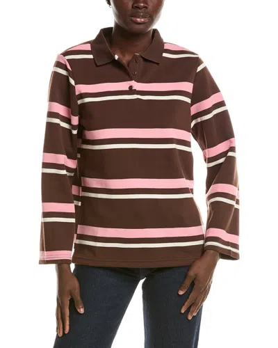 To My Lovers Polo Shirt In Brown