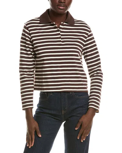 To My Lovers Polo Shirt In Brown