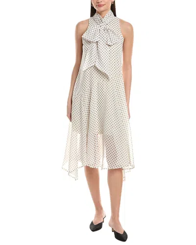 To My Lovers Printed Midi Dress In Neutral