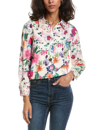 To My Lovers Printed Top In Multi