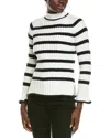 To My Lovers Rib Turtleneck Sweater In White