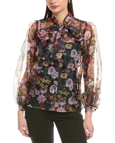 To My Lovers Sheer Blouse In Brown