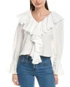 To My Lovers Solid Blouse In Yellow