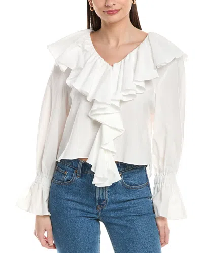 To My Lovers Solid Blouse In Yellow