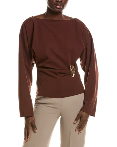 To My Lovers Top In Brown