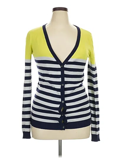 Pre-owned T/o Sweaters Cardigan Sweater In Yellow