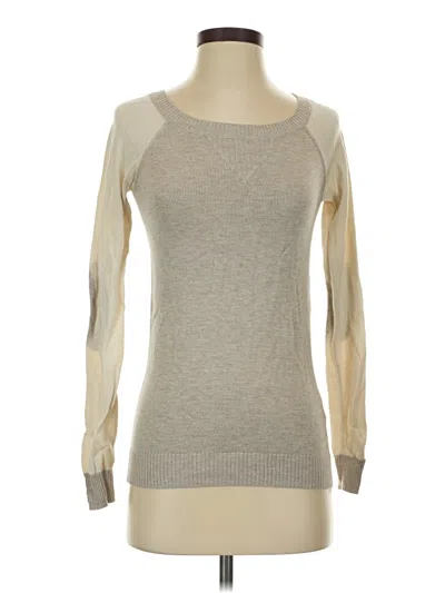 Pre-owned T/o Sweaters Pullover Sweater In Silver