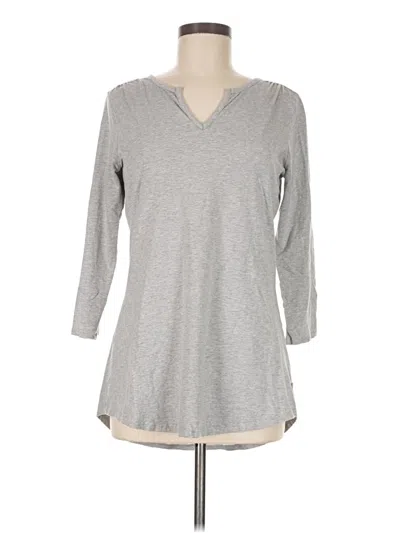 Pre-owned Toad And Co 3/4 Sleeve T-shirt In Gray