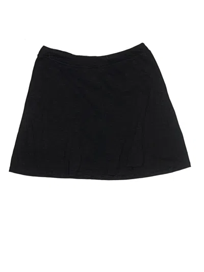 Pre-owned Toad And Co Active Skort In Black