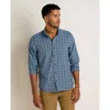 Toad And Co Airscape Long Sleeve Shirt In Blue