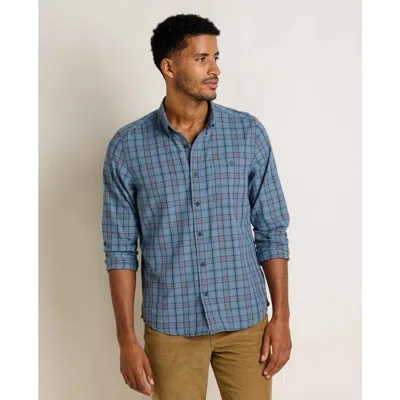 Toad And Co Airscape Long Sleeve Shirt In Blue