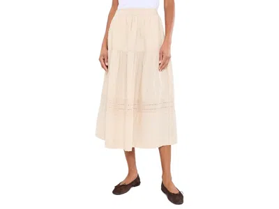 Toad And Co Airscape Midi Skirt Women's Skirt Limestone Pattern: Md, Cotton
