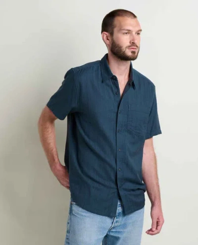 Toad And Co Toad & Co Airscape Short Sleeve Shirt In Blue