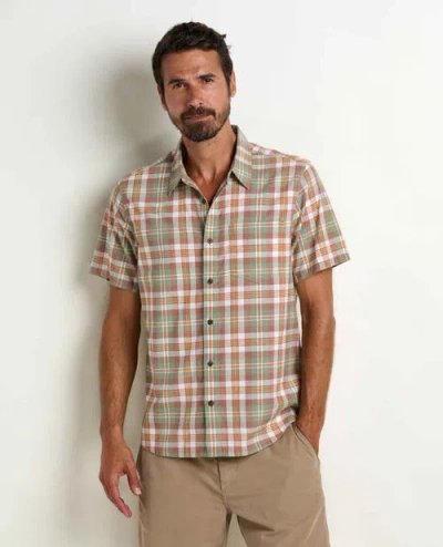 Toad And Co Toad & Co Airscape Short Sleeve Shirt In Brown