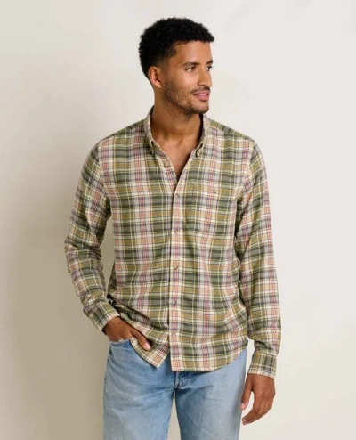 Toad And Co Toad & Co Airsmyth Long Sleeve Shirt In Green