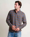 Toad And Co Toad & Co Airsmyth Long Sleeve Shirt In Blue