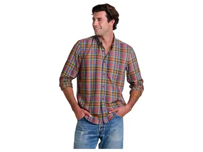 Toad And Co Airsmyth Long Sleeve Shirt In Gold