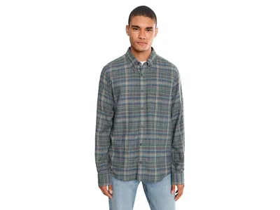 Toad And Co Airsmyth Long Sleeve Shirt Men's Clothing Beetle Pattern: Xl, Cotton/polyester In Gray