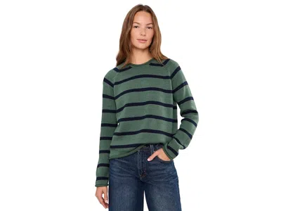 Toad And Co Alpineglo Sweater Women's Sweatshirt Cilantro Pattern: Lg, Cotton/jersey/wool In Multi