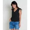 Toad And Co Toad & Co Anza Cinch Tank In Black