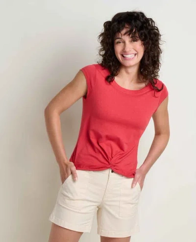 Toad And Co Toad & Co Anza Tee In Red