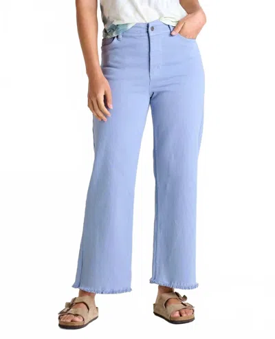 Toad And Co Balsam Seeded Cutoff Pants In Weathered Blue